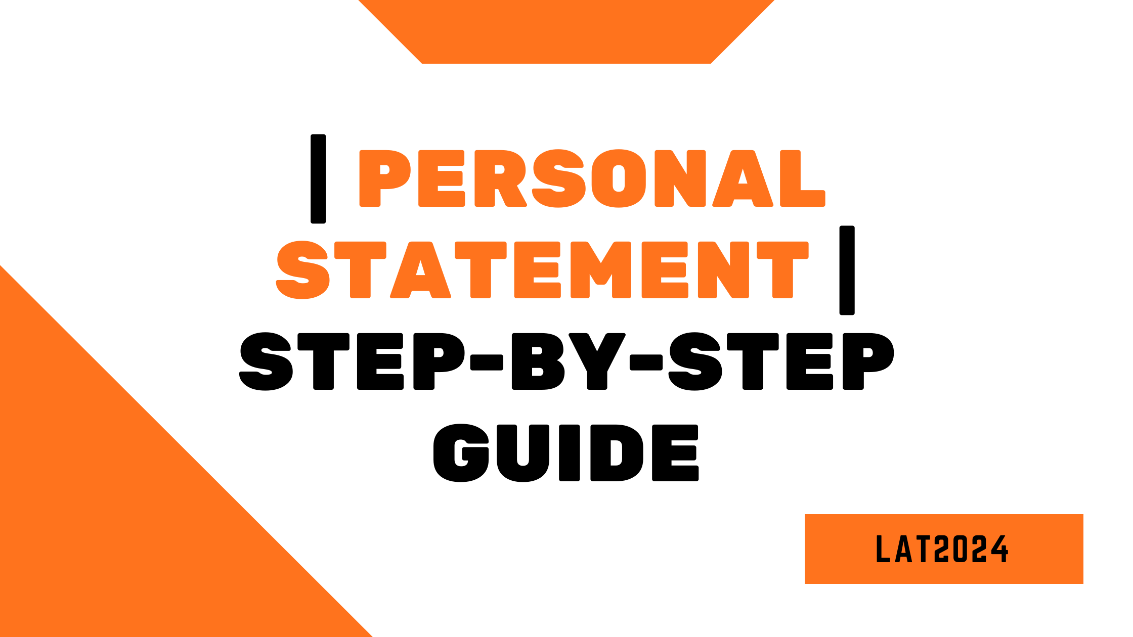 Personal statement _ step by step guide